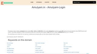 
                            7. Amulyam.in - Amulyam-Login - elitenicheresearch.com