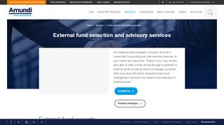 
                            9. Amundi, Funds selection and advisory services | Amundi Luxembourg ...