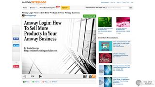 
                            8. Amway Login how to Sell More Products in Your Amway Business ...