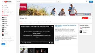 
                            1. Amway - YouTube