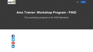 
                            6. Amz Trainer- Workshop Program - PAID - Home | …