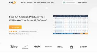 
                            6. AMZScout: Accurate Amazon Product Finder & Research Tool