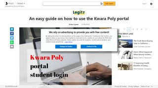
                            5. An easy guide on how to use the Kwara Poly portal - MSN.com