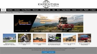 
                            8. An expedition truck on portals... | Expedition Portal
