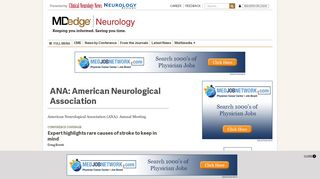 
                            4. ANA: American Neurological Association | MDedge Neurology