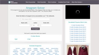 
                            4. Anagram Solver | Find Anagrams for login - Word Unscrambler