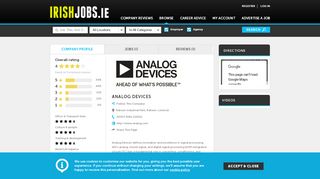 
                            6. Analog Devices Jobs and Reviews on Irishjobs.ie