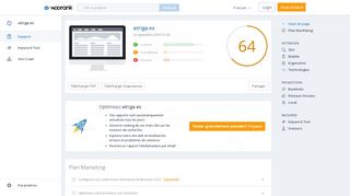 
                            7. Analysez le SEO de atriga.es - woorank.com