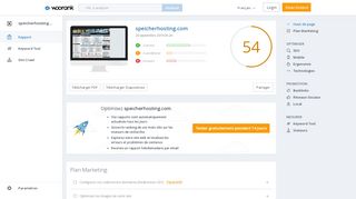 
                            7. Analysez le SEO de speicherhosting.com