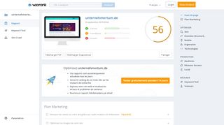 
                            7. Analysez le SEO de unternehmertum.de - woorank.com