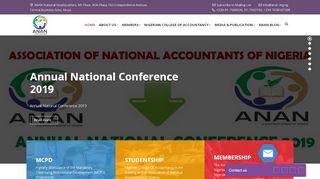 
                            7. ANAN | Association of National Accountants of Nigeria