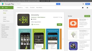 
                            9. Ancestry - Android Apps on Google Play