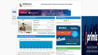 
                            3. Ancestry.com - Is Ancestry Down Right Now?