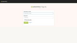 
                            4. Ancestry.com Single-Sign-On