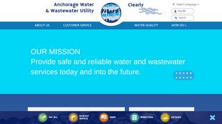 
                            1. Anchorage Water and Wastewater Utility | Home