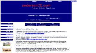 
                            2. andersonCE.com - Home Page