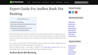 
                            11. Andhra Bank Net Banking | An Expert Guide For …