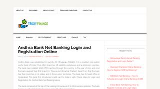 
                            7. Andhra Bank Net Banking Login and Registration …