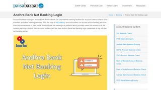 
                            5. Andhra Bank Net Banking Login, Andhra Net Banking New ...