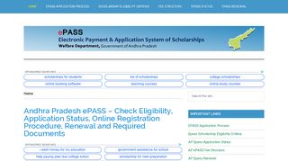 
                            5. Andhra Pradesh ePASS | AP ePASS Stuatus | ePASS …