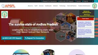 
                            9. Andhra Pradesh State Fibernet Limited | AP Fiber | APSFL