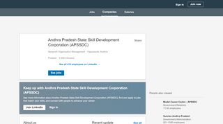 
                            2. Andhra Pradesh State Skill Development ... - LinkedIn