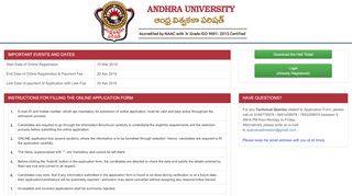 
                            6. Andhra University - apunivfgtvj.azurewebsites.net