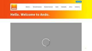 
                            1. Ando - Expect more from your insurer