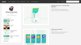 
                            4. André / Projects / Dietbox Patient App | Dribbble