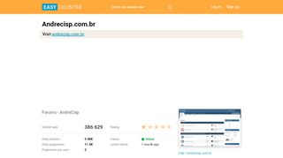 
                            6. Andrecisp.com.br: Forums - AndreCisp - Easy Counter