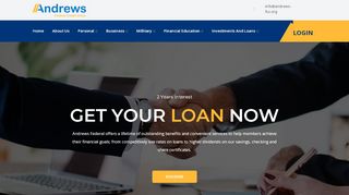 
                            3. Andrews FCU - Credit Union & Investment Company