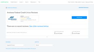 
                            9. Andrews Federal Credit Union | Credit Karma