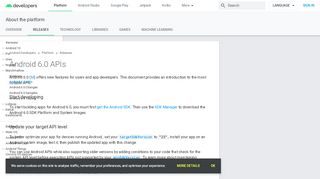 
                            3. Android 6.0 APIs | Android Developers