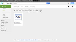 
                            2. Android Apps by Kommunales Rechenzentrum krz Lemgo on Google ...