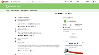 
                            3. android_beta • r/android_beta - reddit.com