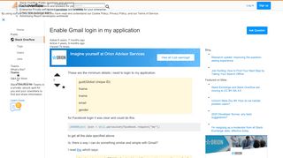 
                            8. android - Enable Gmail login in my application - Stack ...