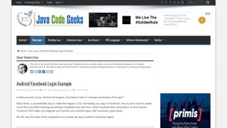 
                            11. Android Facebook Login Example | Examples Java Code Geeks ...