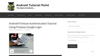 
                            5. Android Firebase Authentication Tutorial Using Firebase ...