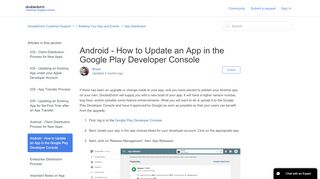 
                            9. Android - How to Update an App in the Google Play Developer Console