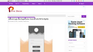 
                            4. Android Login and Registration Tutorial with PHP & MySQL ...
