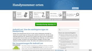 
                            5. Android Lost: Eine der mächtigsten Apps zur Handyortung ...