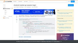 
                            8. Android market api session login - Stack Overflow