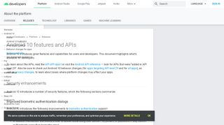 
                            8. Android Q features and APIs | Android Developers