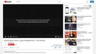 
                            5. Android Studio Tutorial - Login and Register Part 1 - User Interface ...