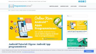 
                            3. Android Tutorial: Android App Programmieren + …