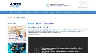 
                            4. ANEPS | Certificação Completa