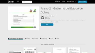 
                            9. Anexo 2 - Gobierno del Estado de Colima - yumpu.com