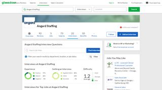 
                            7. Angard Staffing Interview Questions | Glassdoor