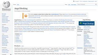 
                            6. Angel Broking - Wikipedia