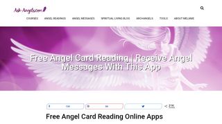 
                            8. Angel Card Reading- Free from Ask-Angels.com